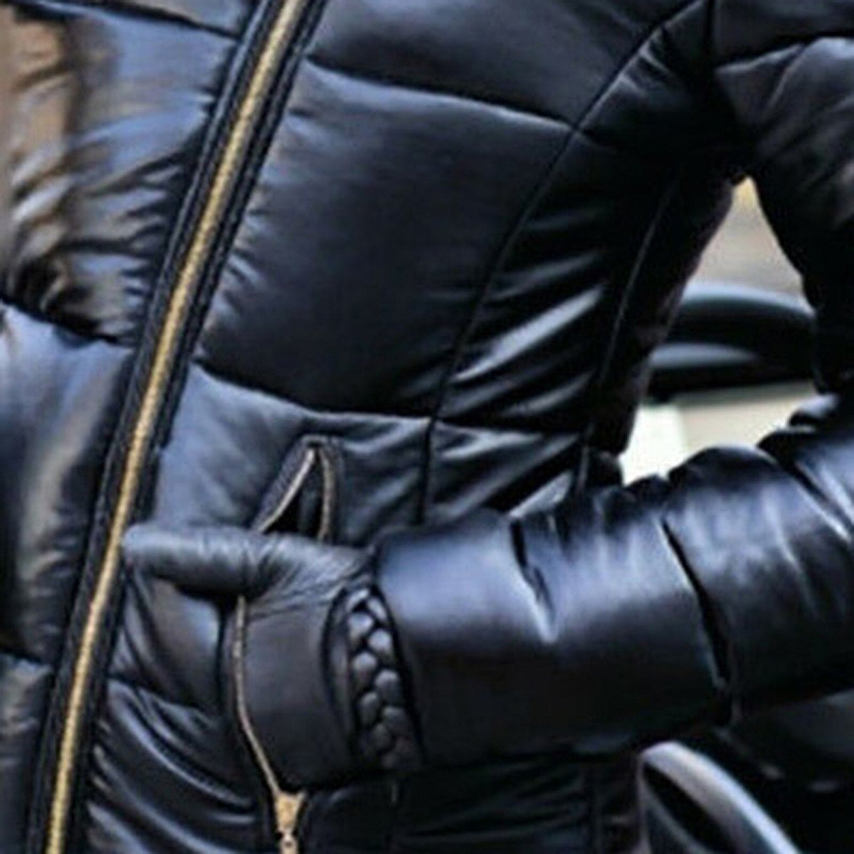 Women's Hooded Puffer Coat – Faux Fur Trim Insulated Winter Jacket