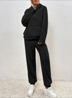 Women's Teddy Fleece House Set – Hooded Plush Lounge Suit