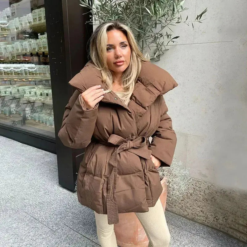 Women's Diamond Quilted Jacket – Lightweight Puffer Jacket