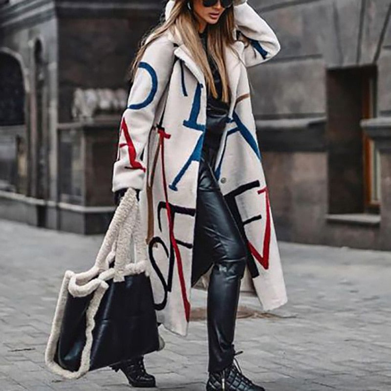 Women's Oversized Winter Coat – Long Cold Weather Jacket