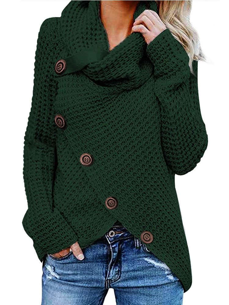 Women's Everyday Long Sleeve Cardigan – Relaxed Layering Cardigan