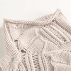 Women's Essential Crew Neck Sweater – Minimal Long Sleeve Knit Pullover