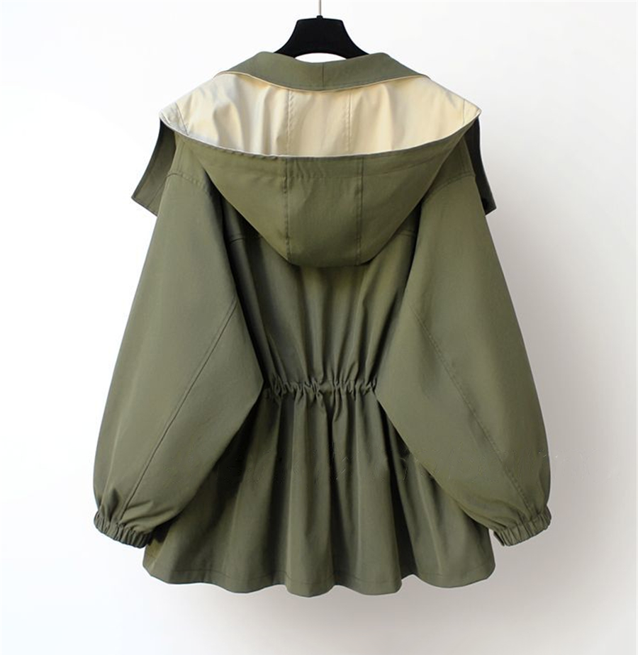 Women's Hooded Longline Jacket – Lightweight Transitional Coat