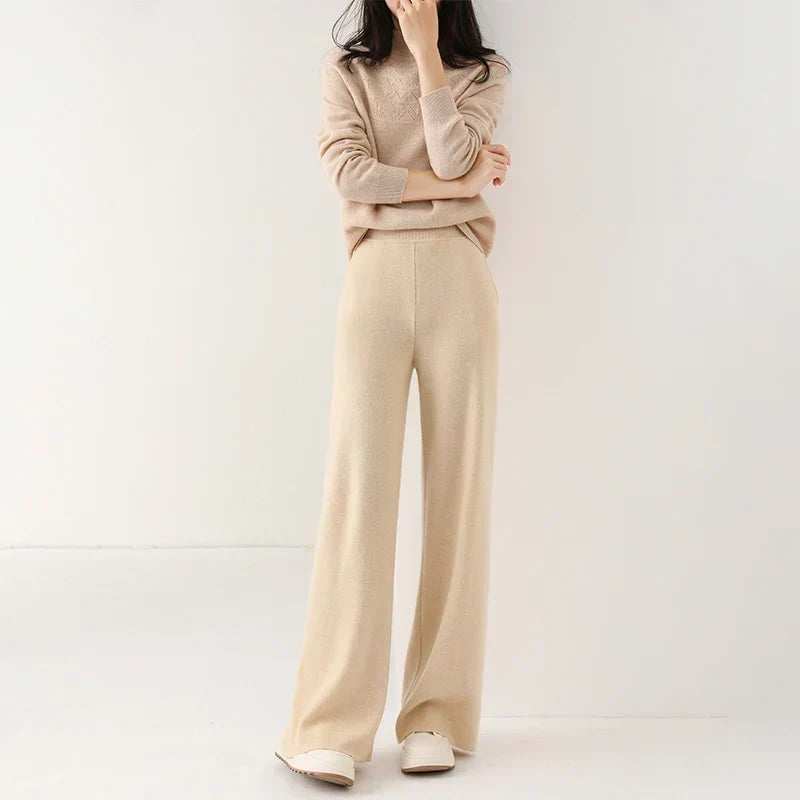 Women's Knit Pants – Soft Relaxed Co-Ord Pants