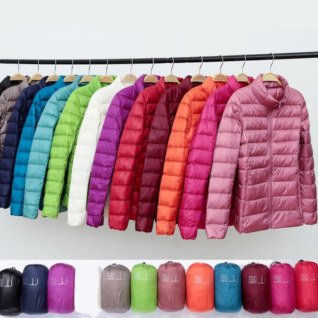 Women's Packable Down Jacket – Ultra-Light Puffer Jacket