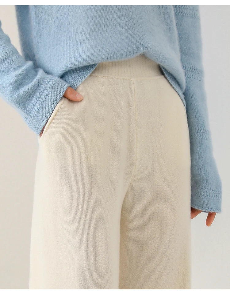 Women's Knit Pants – Soft Relaxed Co-Ord Pants