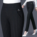 Women's Stretch Slim Fit Pants – Tailored Day-to-Evening Dress Trousers