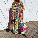 Women's Floral Pocket Maxi Dress – Flowy Summer Dress