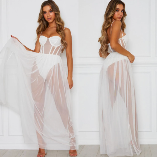 Women's Vintage Inspired Festival Dress – Retro Flowy Party Dress
