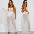 Women's Vintage Inspired Festival Dress – Retro Flowy Party Dress