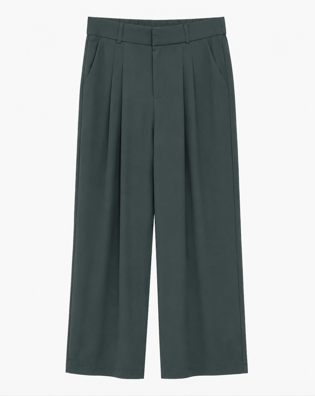 Women's High Waisted Flowy Wide Leg Pants – Everyday Dress Trousers