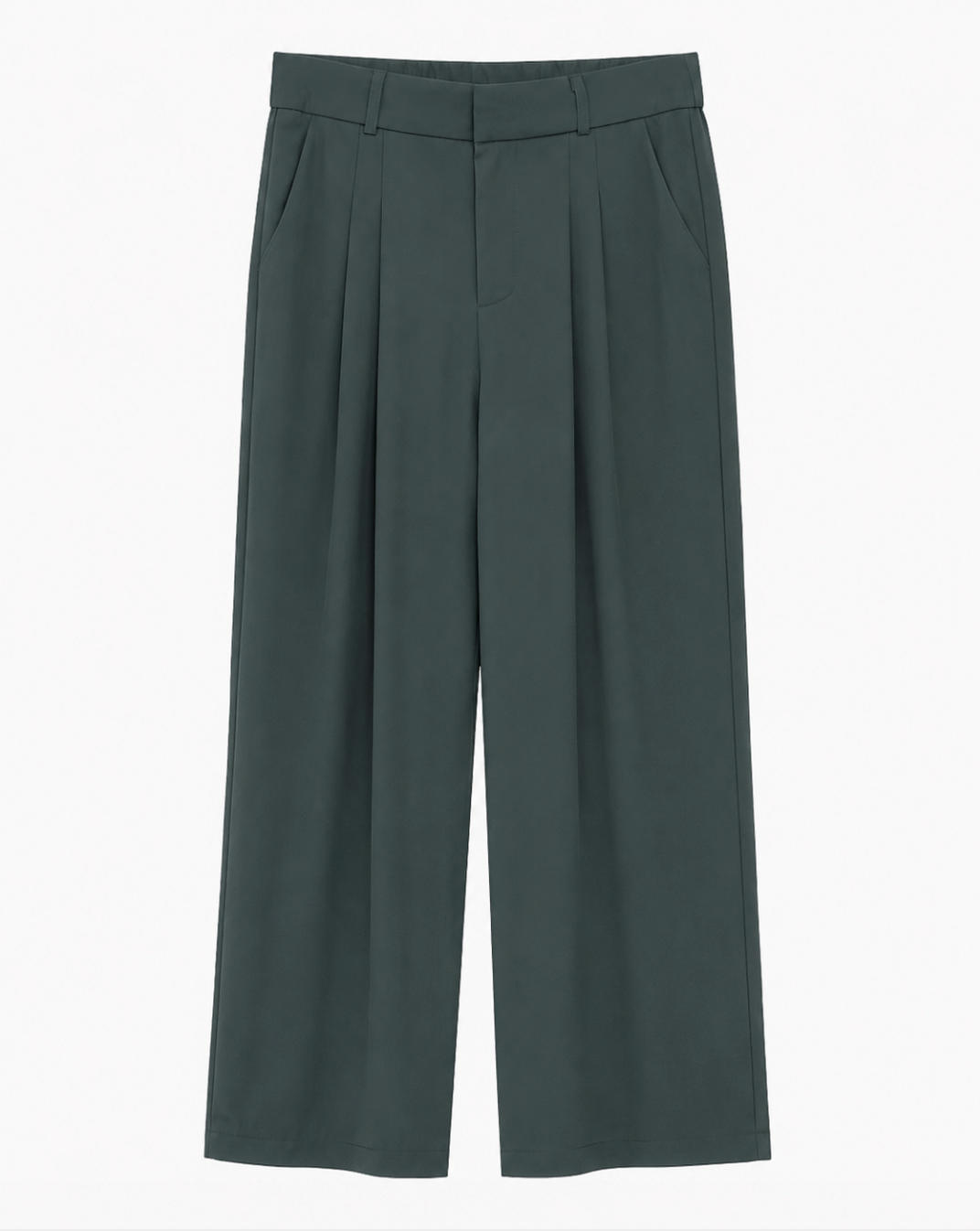 Women's High Waisted Flowy Wide Leg Pants – Everyday Dress Trousers