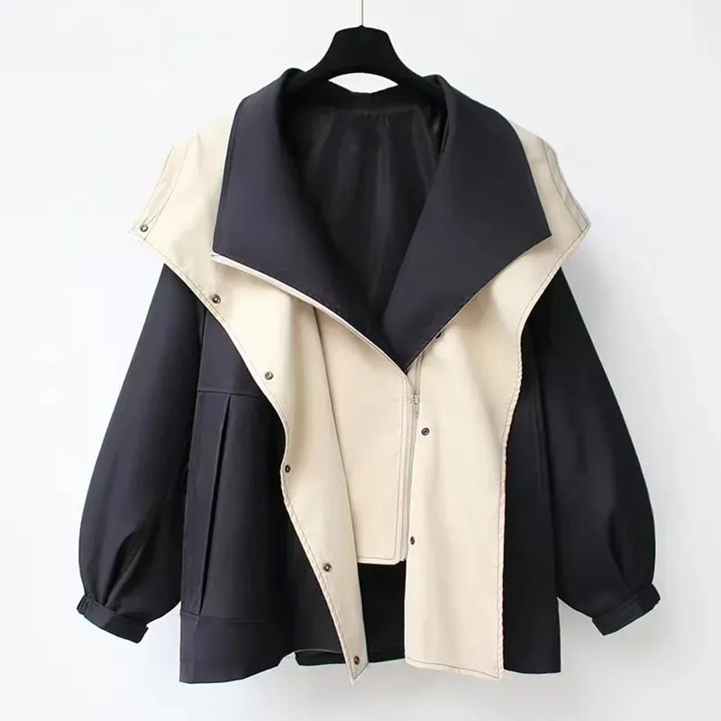 Women's Hooded Longline Jacket – Lightweight Transitional Coat