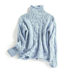 Women's Cozy Winter Sweater – Long Sleeve Knit Pullover