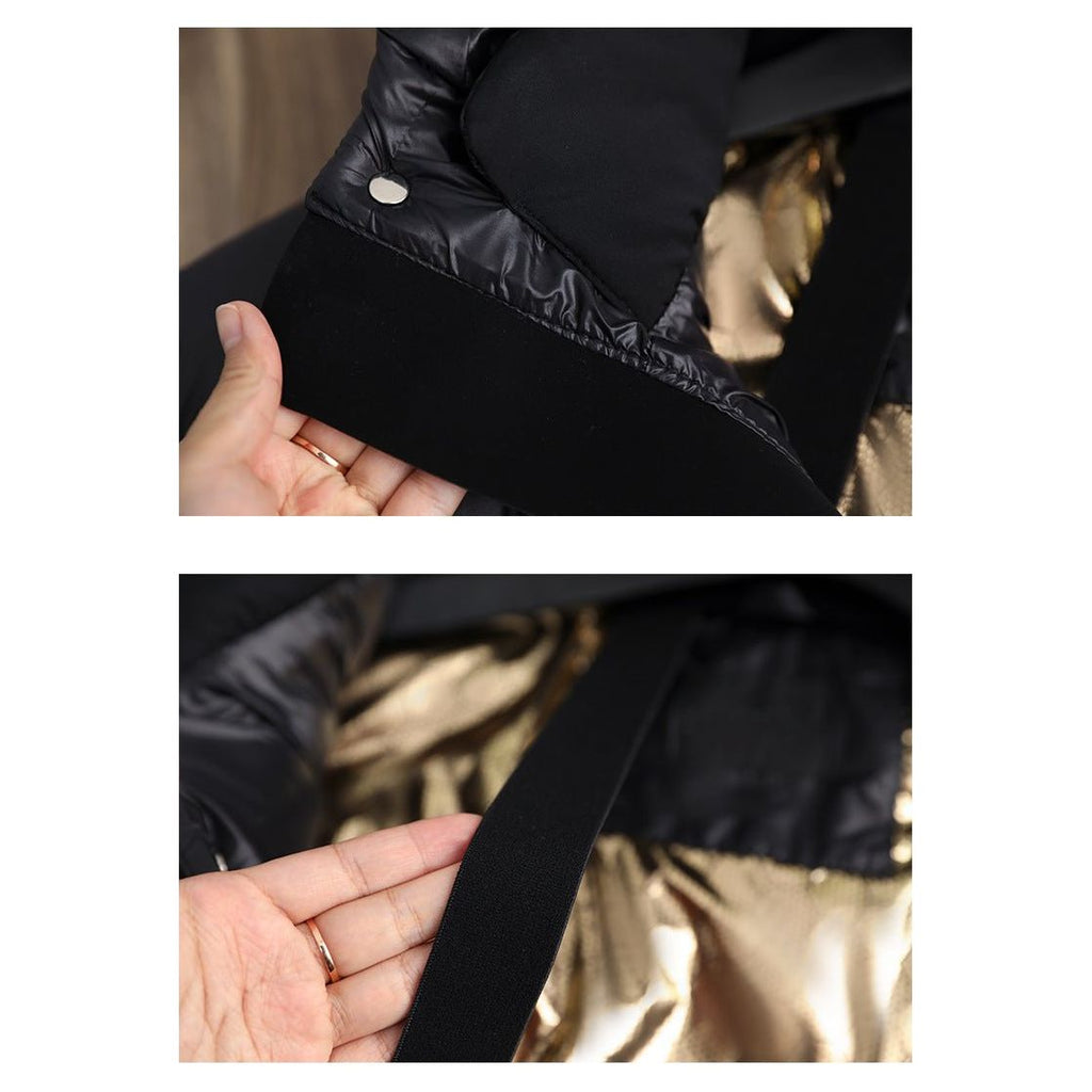 Women's Lightweight Quilted Jacket – Hooded Puffer Winter Jacket