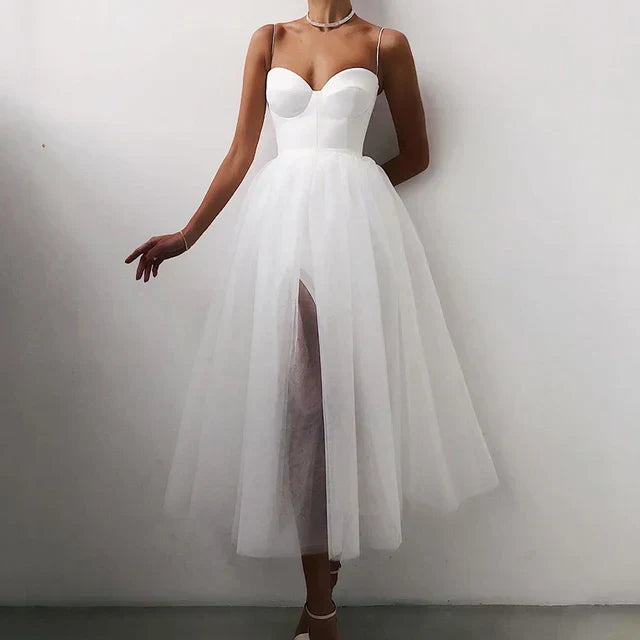 Alanah | Corset Tulle Evening Gown