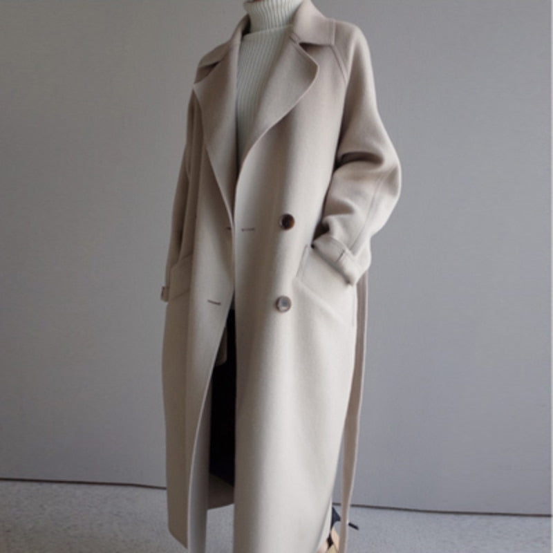Women's Tailored Full Length Coat – Longline Cold Weather Winter Coat