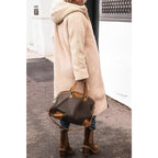 Women's Reversible Hooded Winter Coat – Longline Cold Weather Coat