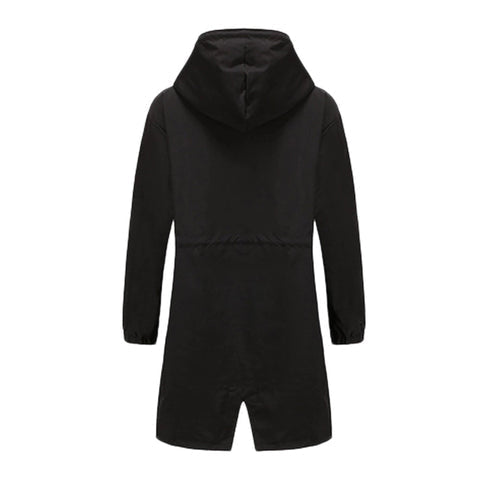 Alanah | Hooded Long Trench Coat