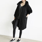 Alanah | Hooded Long Trench Coat
