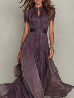 Women's Sleeveless High Neck Midi Dress – Pocket Summer Dress