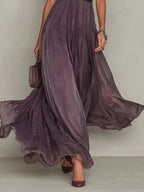 Women's Sleeveless High Neck Midi Dress – Pocket Summer Dress
