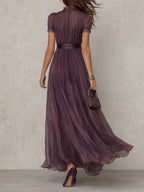 Women's Sleeveless High Neck Midi Dress – Pocket Summer Dress