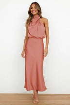 Women's Bodycon Off-Shoulder Maxi Dress – Formal Evening Gown