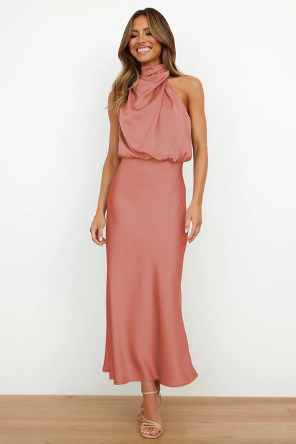 Women's Bodycon Off-Shoulder Maxi Dress – Formal Evening Gown