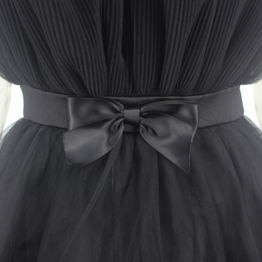 Women's Tulle Layered Party Dress – Festive Formal Evening Dress