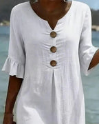Women's Relaxed Everyday Dress – Flowy Day Dress
