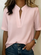 Women's Flowy Occasion Blouse – Relaxed Day-to-Night Blouse