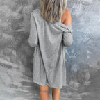 Women's Lightweight Button Cardigan – Airy Layering Cardigan