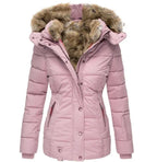 Women's Faux Fur Parka – Hooded Winter Jacket