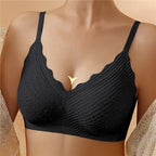 Women's Adjustable Wireless Support Bra – Everyday Comfort Bra