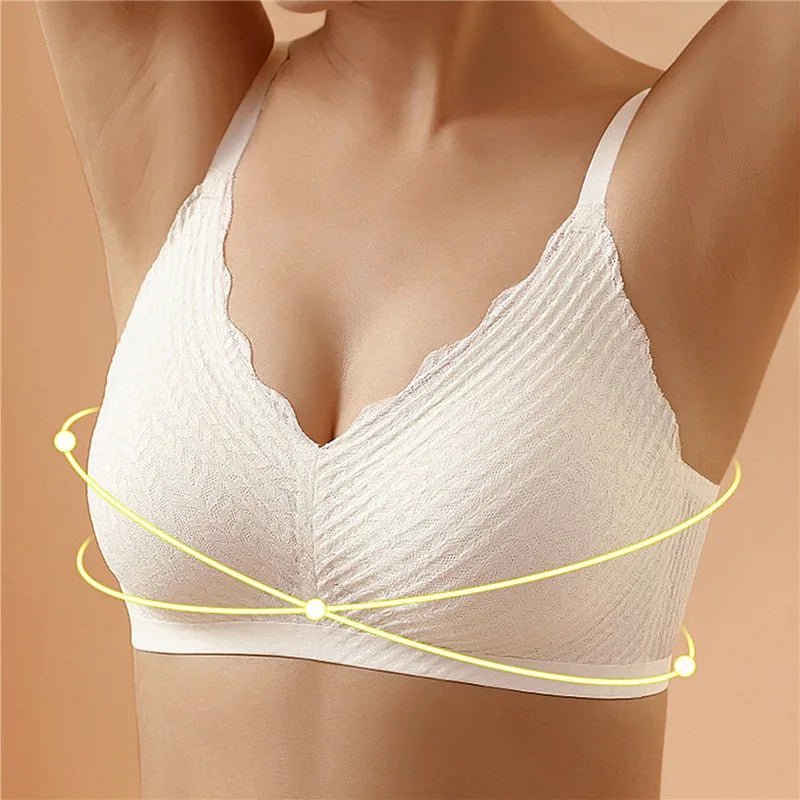 Women's Adjustable Wireless Support Bra – Everyday Comfort Bra