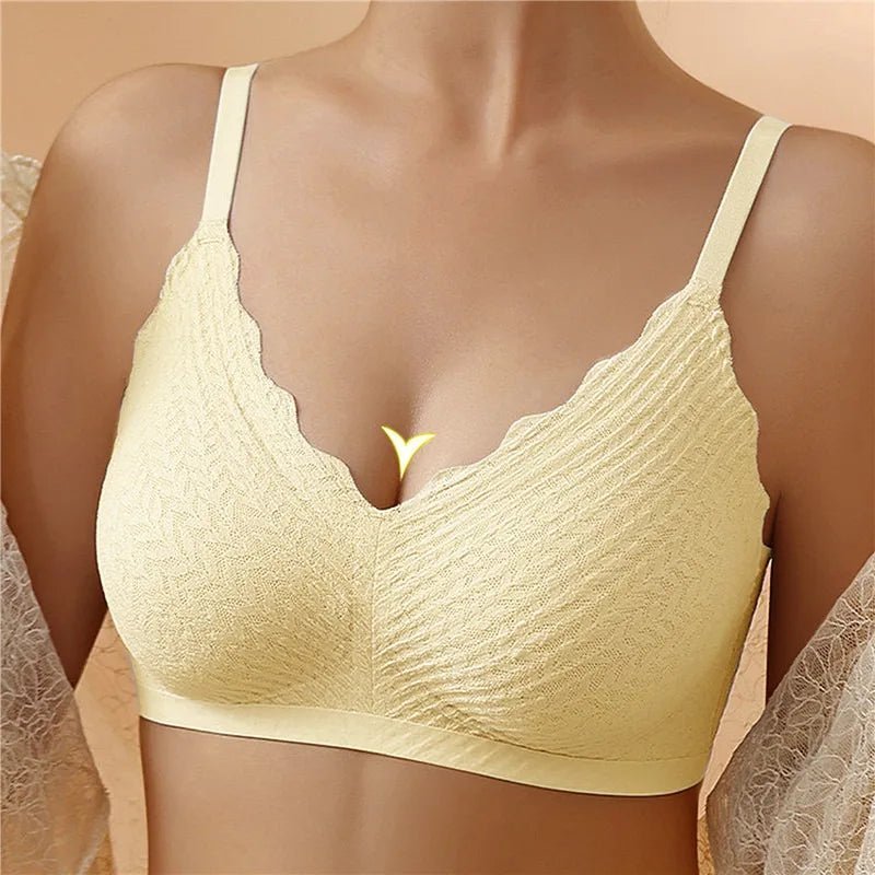 Women's Adjustable Wireless Support Bra – Everyday Comfort Bra