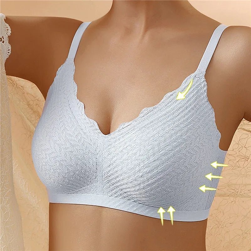 Women's Adjustable Wireless Support Bra – Everyday Comfort Bra