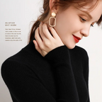 Women's Classic Roll Neck Sweater – Turtleneck Winter Knit Sweater