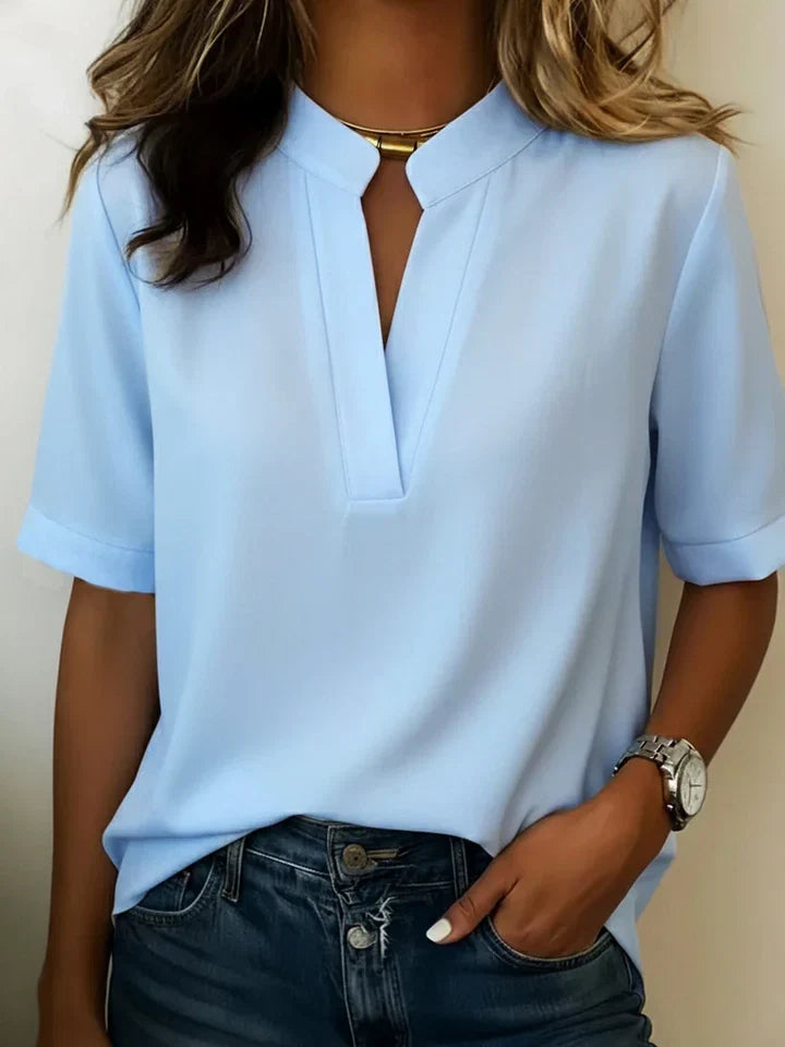 Women's Flowy Occasion Blouse – Relaxed Day-to-Night Blouse
