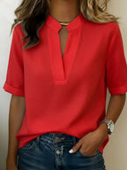Women's Flowy Occasion Blouse – Relaxed Day-to-Night Blouse