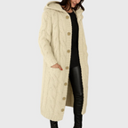 Women's Pocket Winter Coat – Warm Relaxed Cold Weather Outerwear
