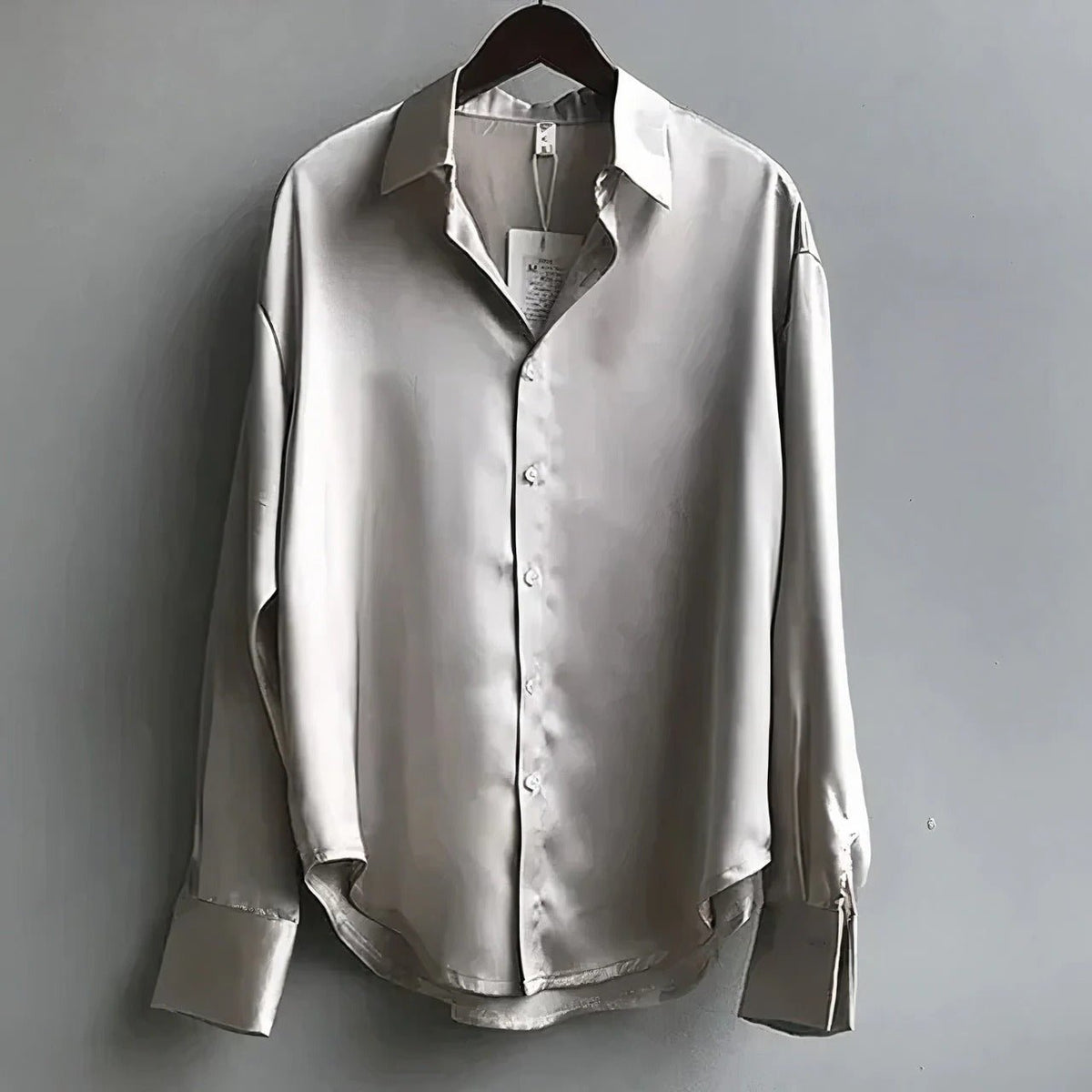 Women's Long Sleeve Button Front Blouse – Classic Everyday Shirt Blouse