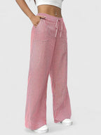 Women's Elastic Waist Pants – Flowy Pull-On Pants