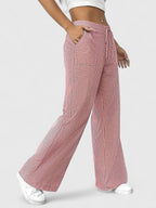 Women's Elastic Waist Pants – Flowy Pull-On Pants