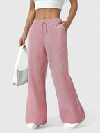Women's Elastic Waist Pants – Flowy Pull-On Pants