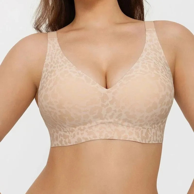 Women's Seamless Wireless Comfort Bra – Soft Everyday Support Bra
