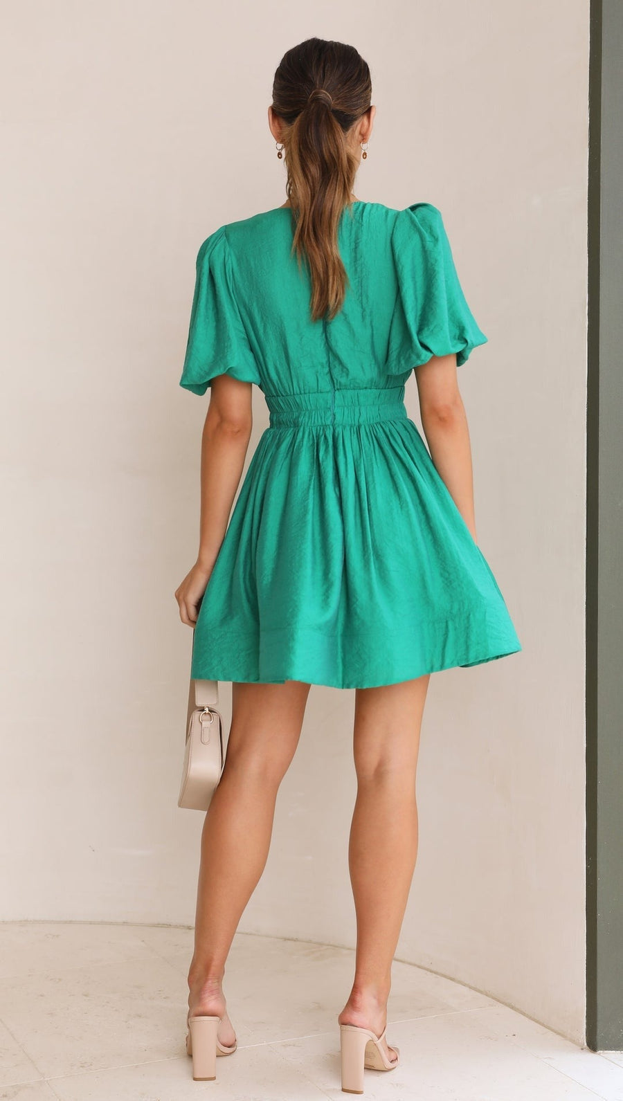 Women's Fitted Mini Occasion Dress – Tailored Cocktail Party Dress