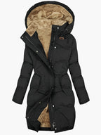 Women's Faux Fur Parka – Hooded Winter Coat