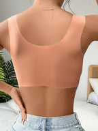 Women's Front Closure Support Bra – Wireless Adjustable Everyday Bra